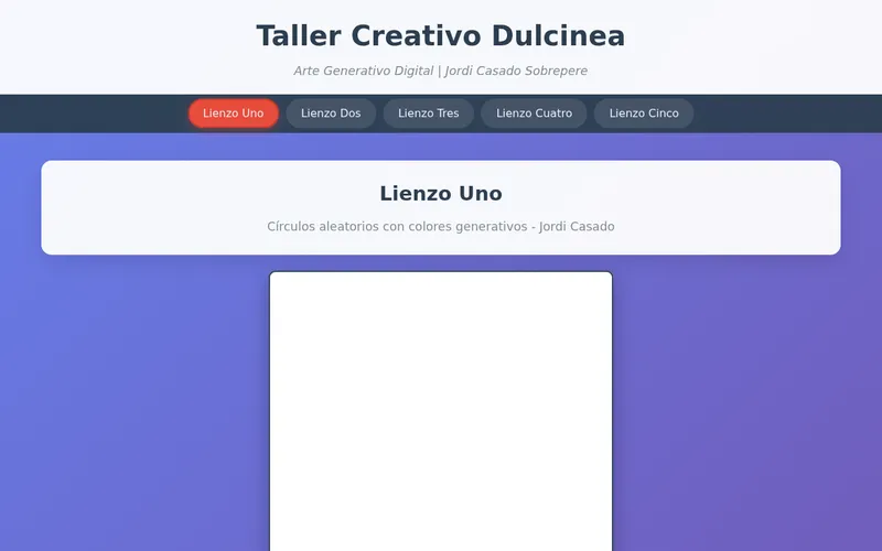 Taller Creativo Dulcinea